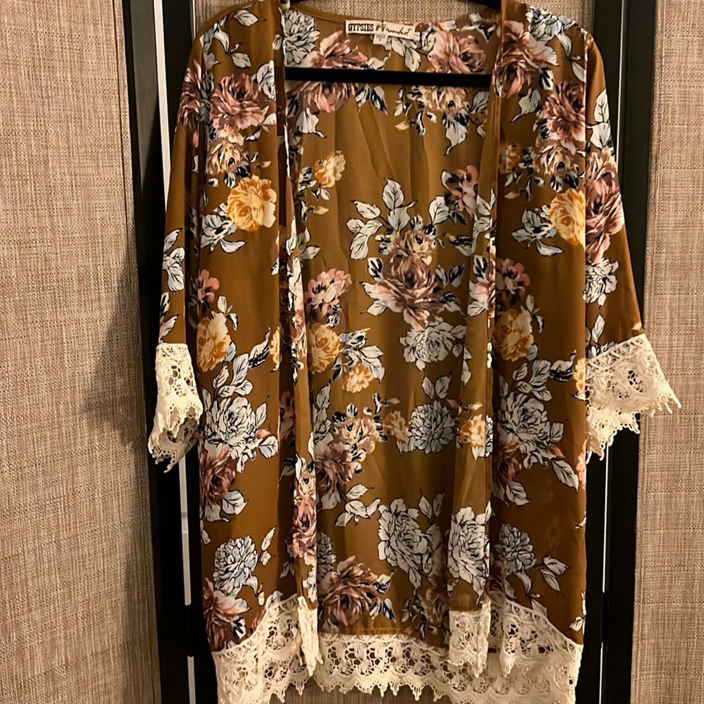 Floral cover up